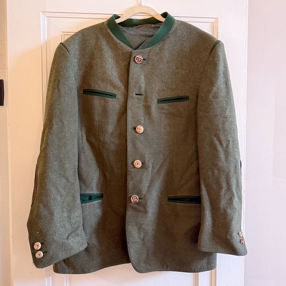 Authentic Vintage Loden Steiner Green Wool Jacket